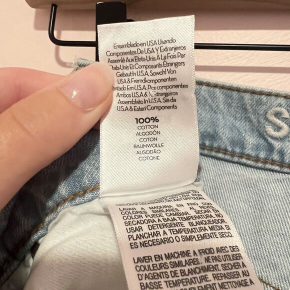 Mother SNACKS! The Pleated Fun Dip Puddle Cotton Jeans in Just a Nibble Size 28 - Picture 9 of 13